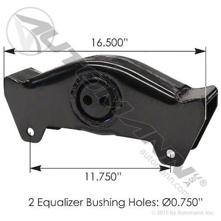 Automann Equalizer, Rear Suspension, Fabricated Steel EQ013